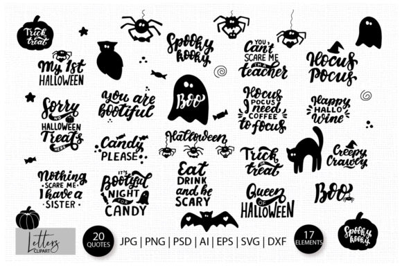 Halloween Quotes Clipart Bundle: A Designer’s Real-World Review