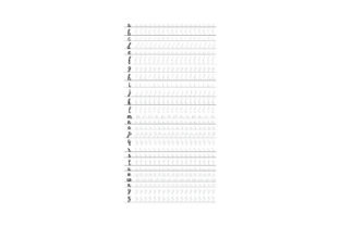 Handwriting Practice Sheet - Lowercase: A Designer’s Real-World Embroidery Review
