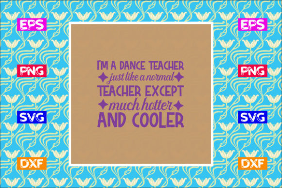 I'm a Dance Teacher SVG: A Stitch-Ready Review