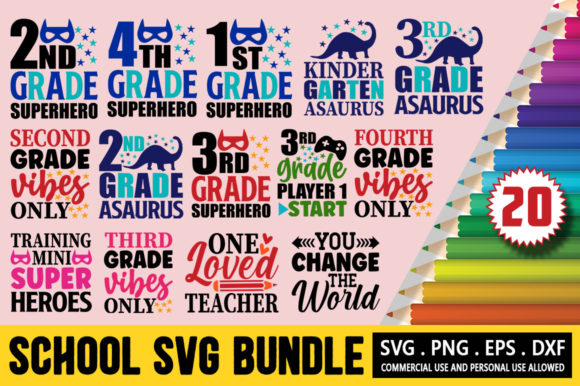 School Teacher SVG Bundle Vol 4: A Designer’s Review