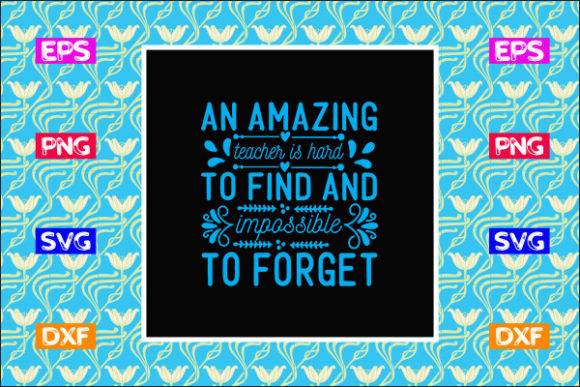 Teacher SVG Design: An Amazing Teacher I Review