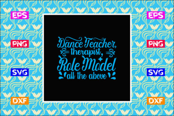 Teacher SVG Design: Dance & Therapist Review