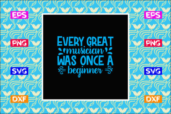 Teacher SVG Design: Every Great Musician Review