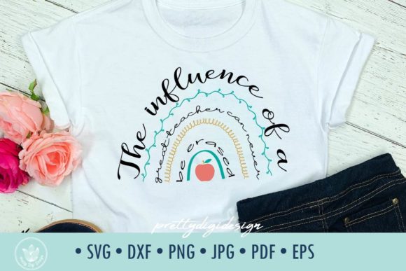 The Influence of a Great Teacher SVG: A Stitch Test